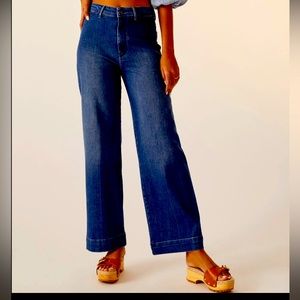 Pilcro | The Skipper High-rise Wide-leg Jeans
